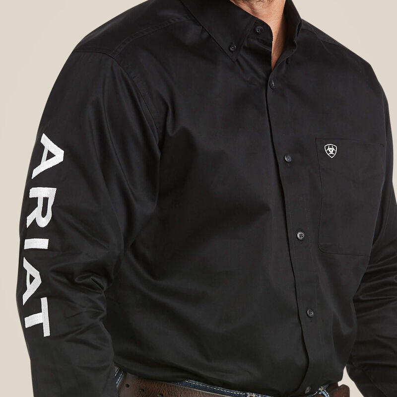 Men's Ariat Team Logo Twill Classic Fit Shirt