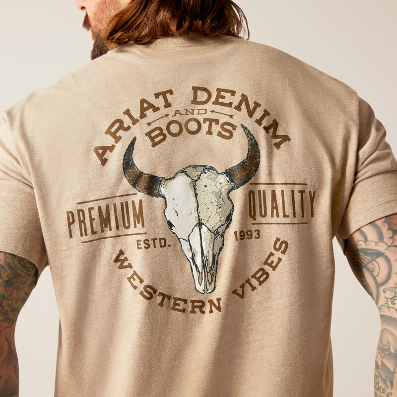 Ariat Bison Skull T-Shirt