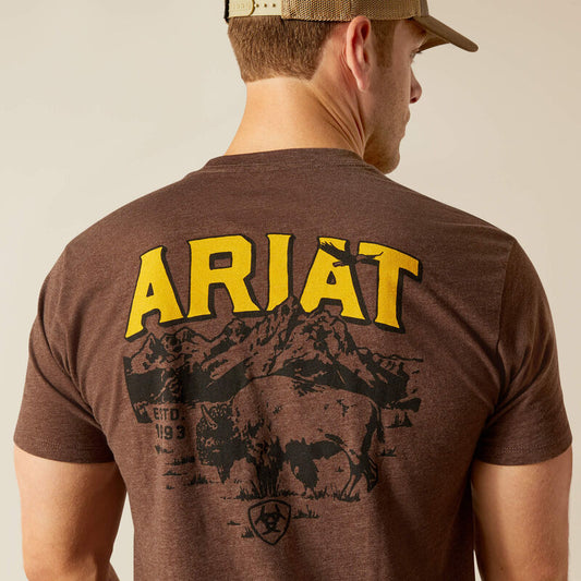 Ariat Bison Sketch Shield T-Shirt