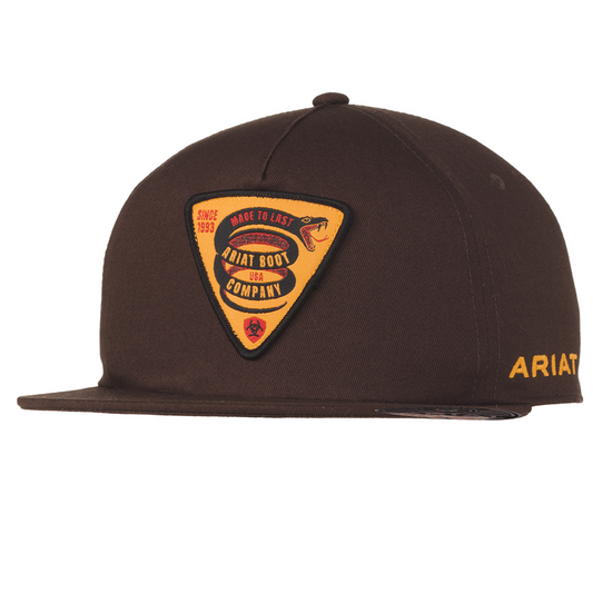 ARIAT SNAP BACK COILED SNAKE PATACH