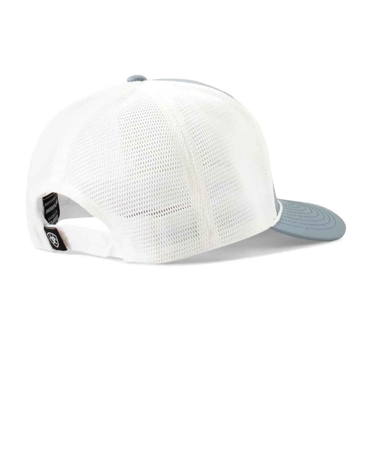 Ariat Western Cap Baseball Hat Mesh Snapback Logo Patch Blue