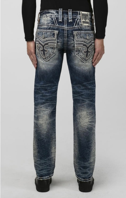 Brave Straight Rock Revival Jeans