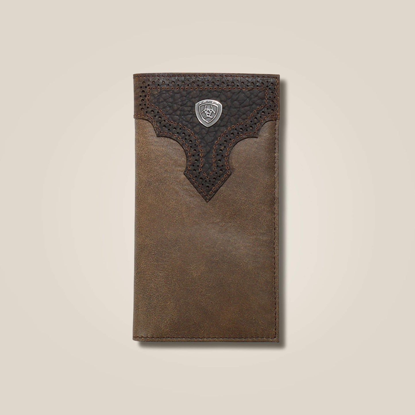 Two tone rodeo wallet