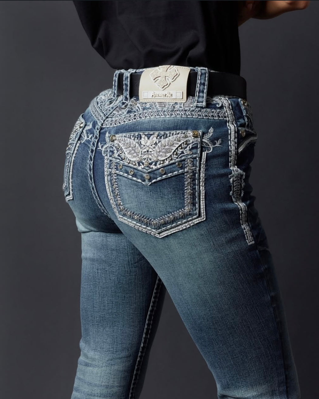Women's Embellished Bootcut Jeans