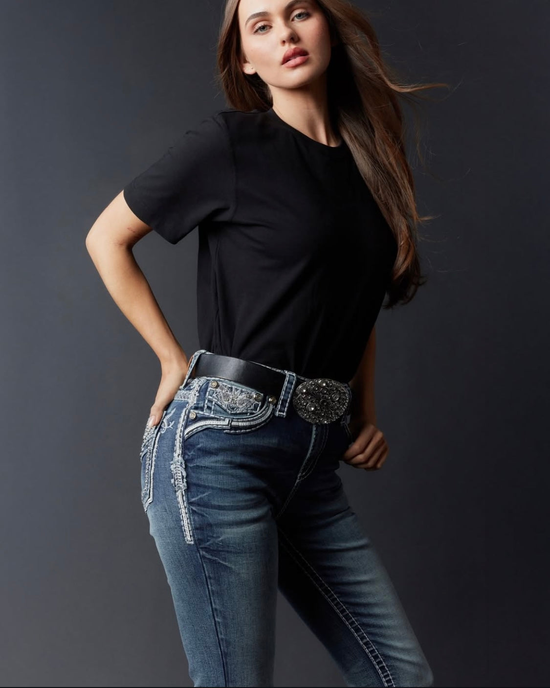 Women's Embellished Bootcut Jeans
