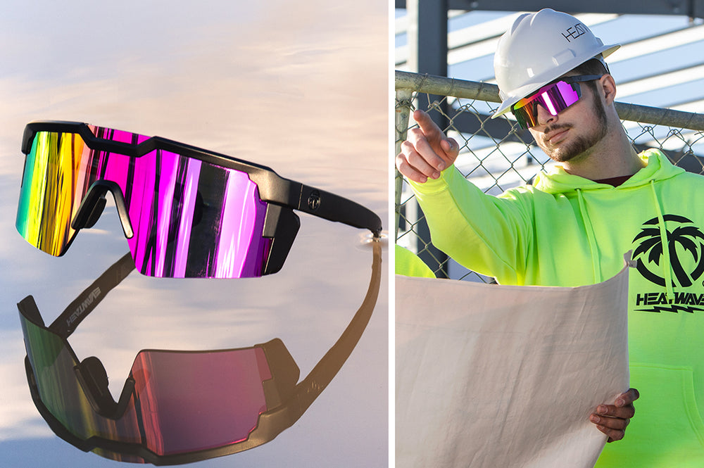 Future Tech Sunglasses: Black Frame Savage Spectrum Z87+