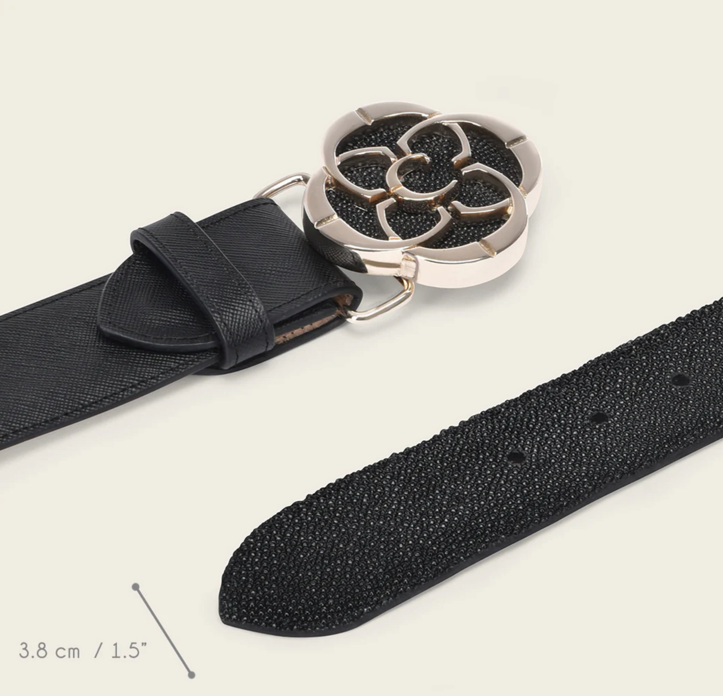 Genuine Stingray Leather Belt