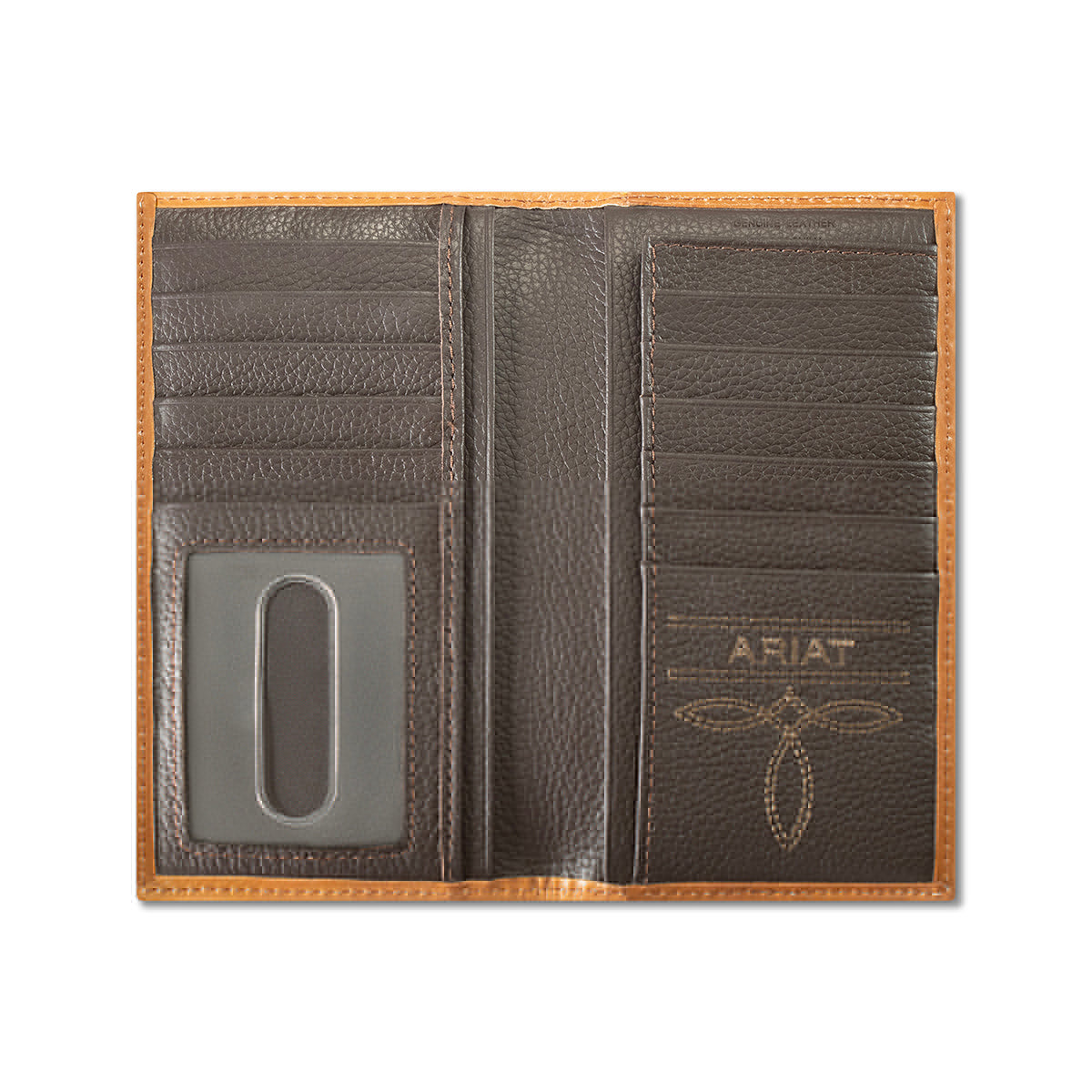 Ariat Men's Rodeo Style Tan Wallet