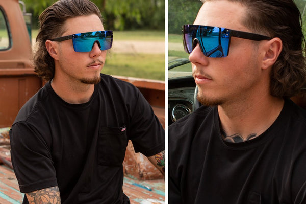 Lazer Face Sunglasses: Galaxy Z87