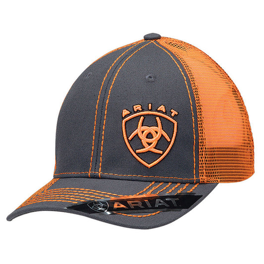 Ariat Men's Signature Orange Logo Cap