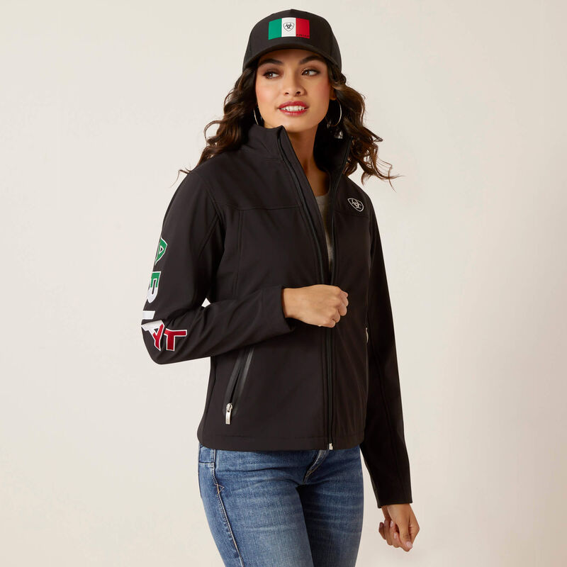 WMS Classic Team Softshell MEXICO Water Resistant Jacket