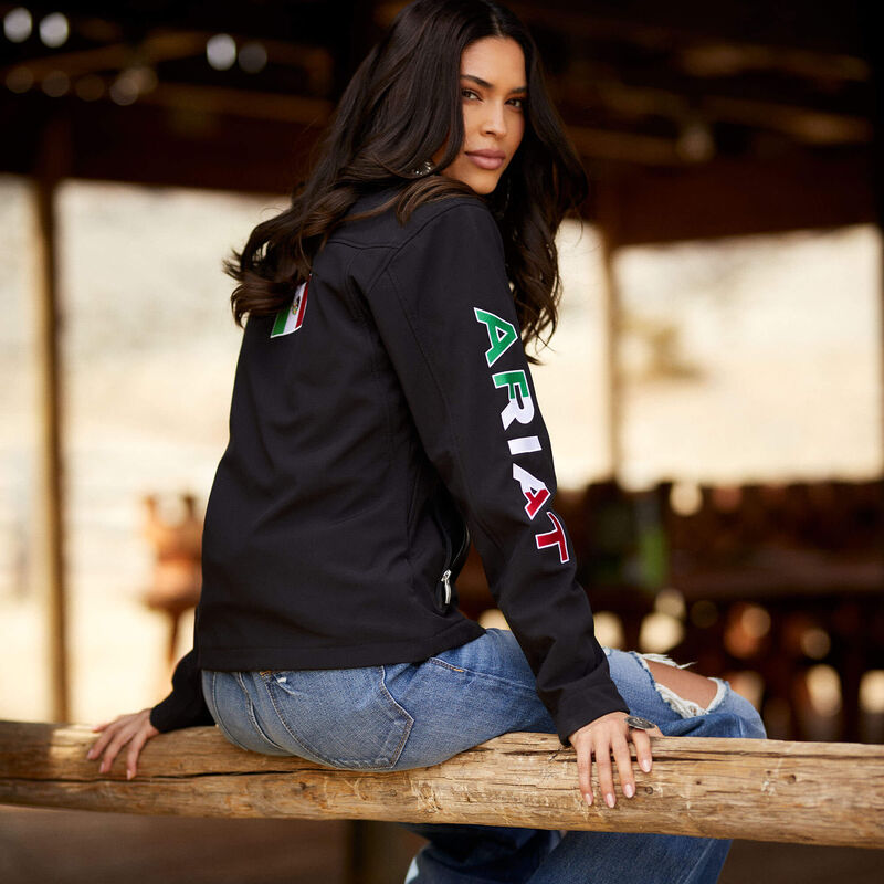 Classic Team Softshell MEXICO Water Resistant Jacket