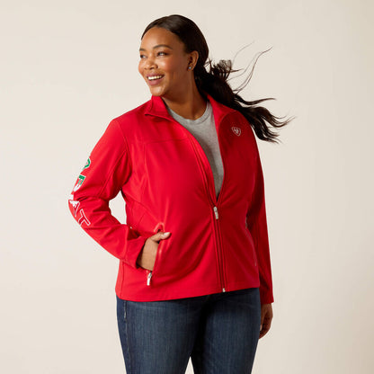 WMS Classic Team Softshell MEXICO Water Resistant Jacket