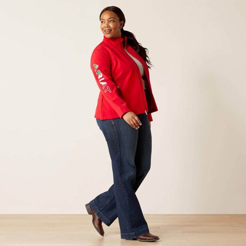 Classic Team Softshell MEXICO Water Resistant Jacket