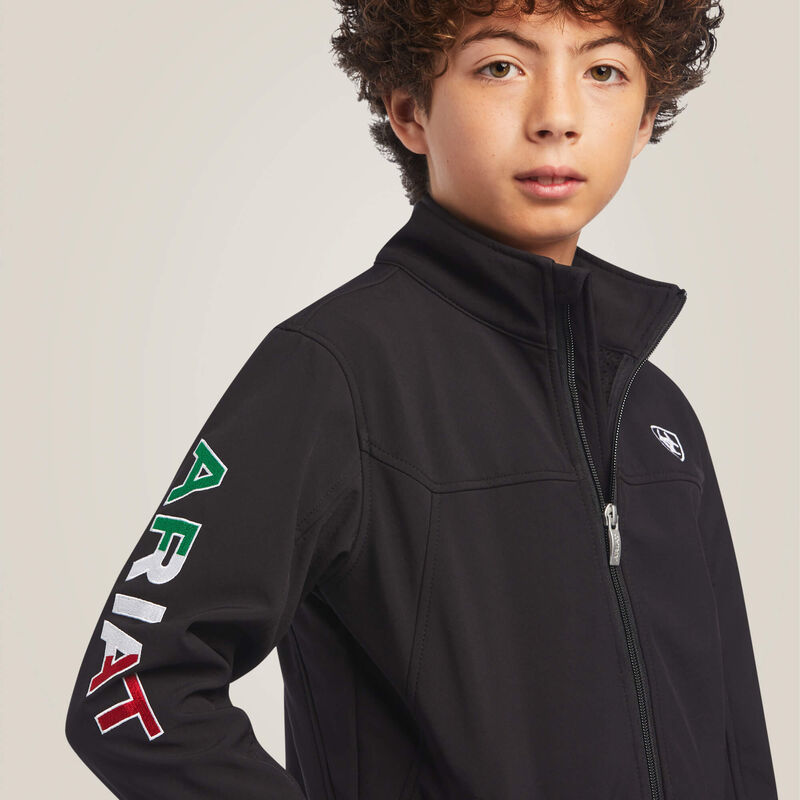 YTH New Team Softshell MEXICO Water Resistant Jacket