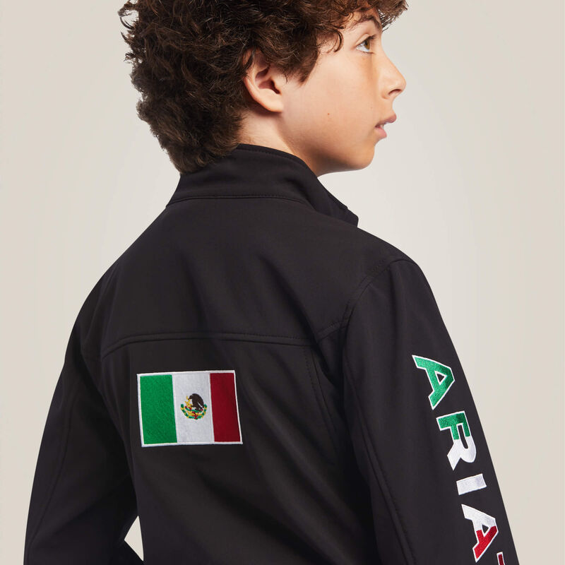 YTH New Team Softshell MEXICO Water Resistant Jacket