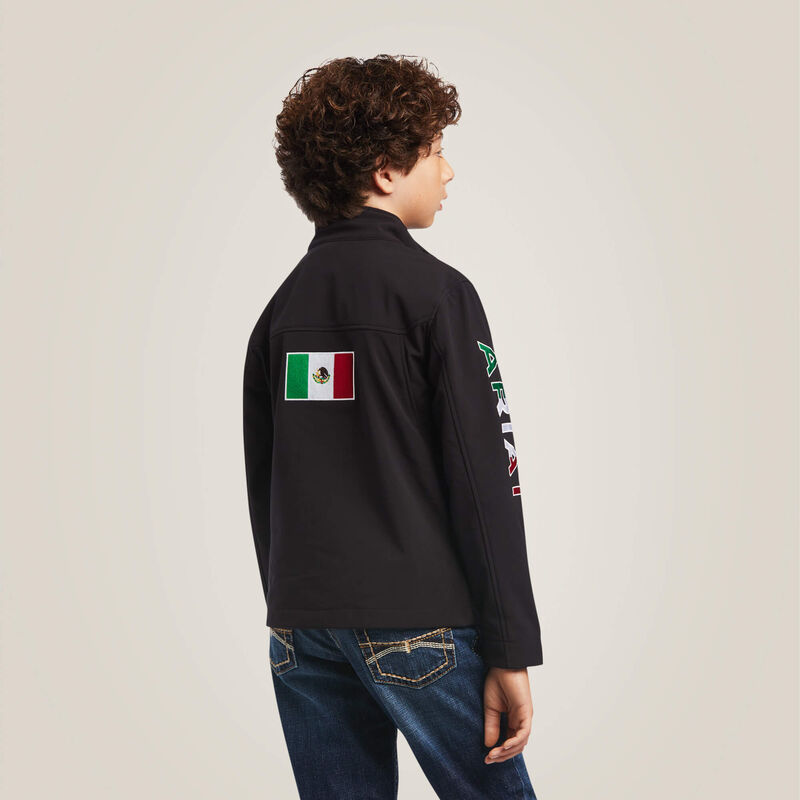 YTH New Team Softshell MEXICO Water Resistant Jacket