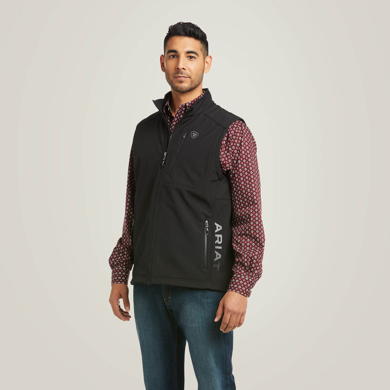 Ariat Men's Logo 2.0 Patriot Softshell Vest