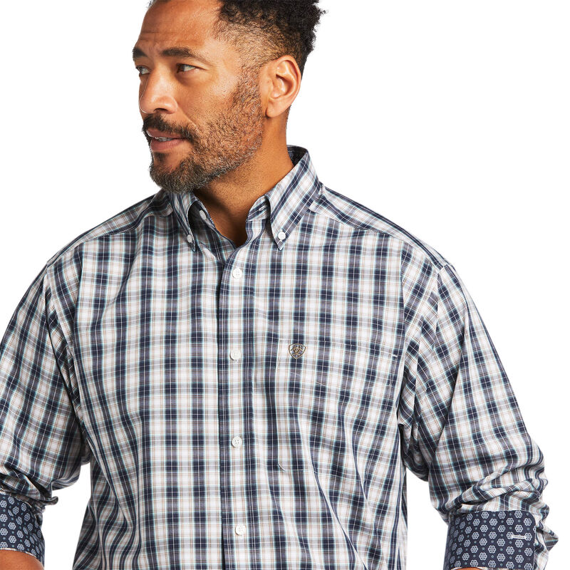 Camisa clásica Dereck sin arrugas 
