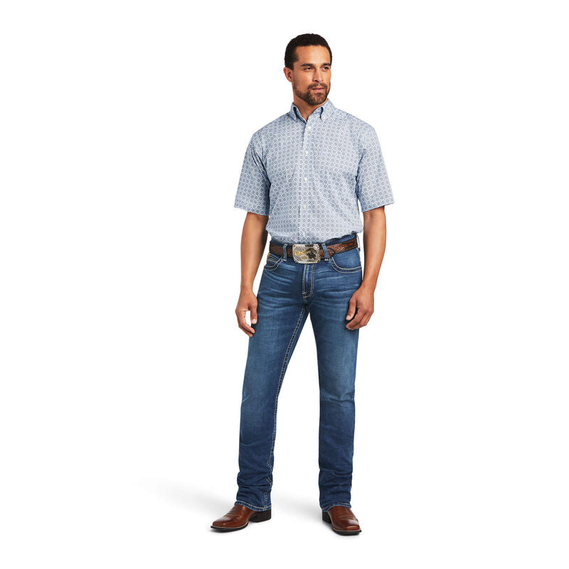 Camisa elástica de corte clásico Fares 