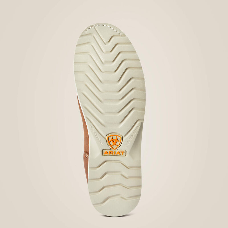 Bota de trabajo impermeable Orgullo Mexicano con cuña de varilla de refuerzo 