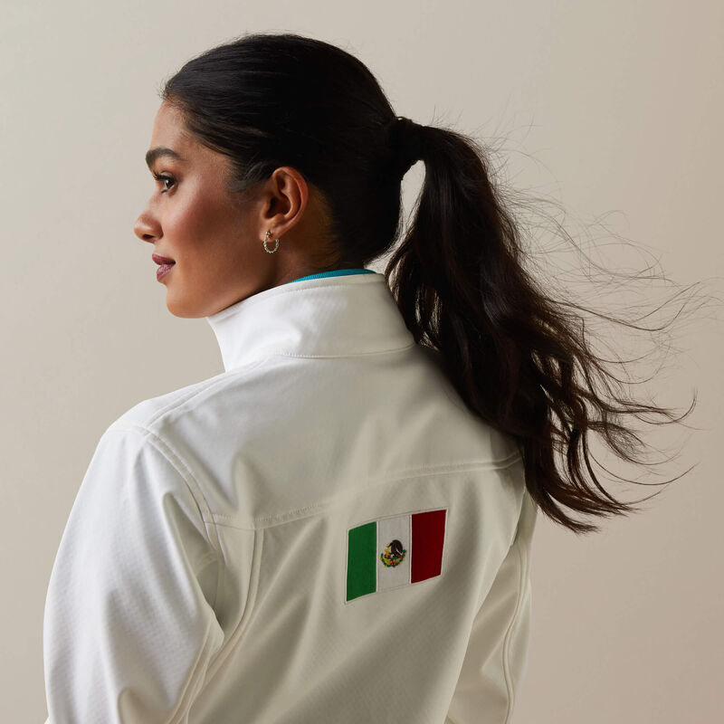 Chamarra Softshell Resistente al Agua del Equipo Clásico México