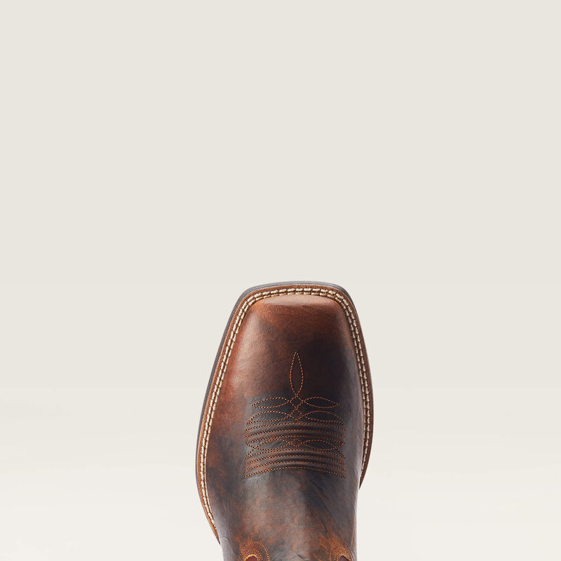 Bota vaquera con ventana de pago 