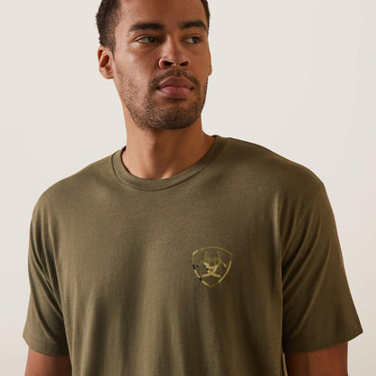 Ariat Tonal Camo Flag T-Shirt