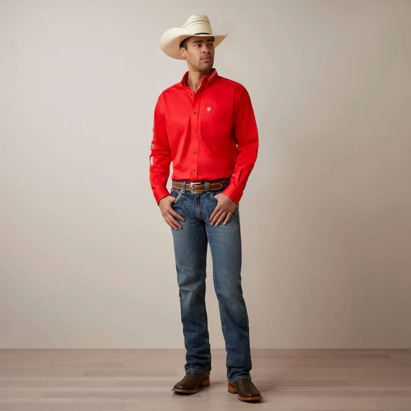 Team Logo Twill Classic Fit Shirt