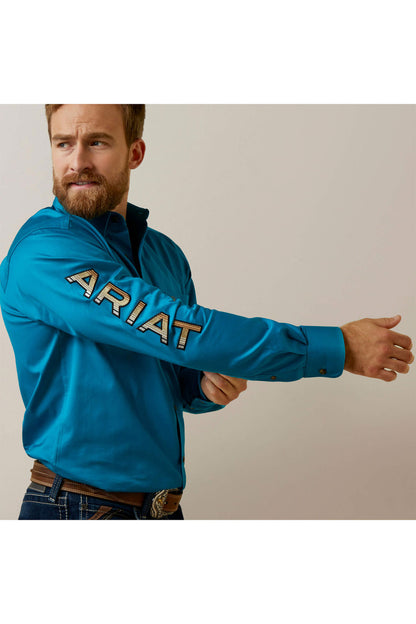 Ariat Team Logo Twill Long Sleeve