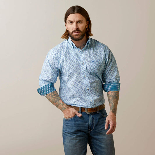 Wrinkle Free Wayne Classic Fit Shirt