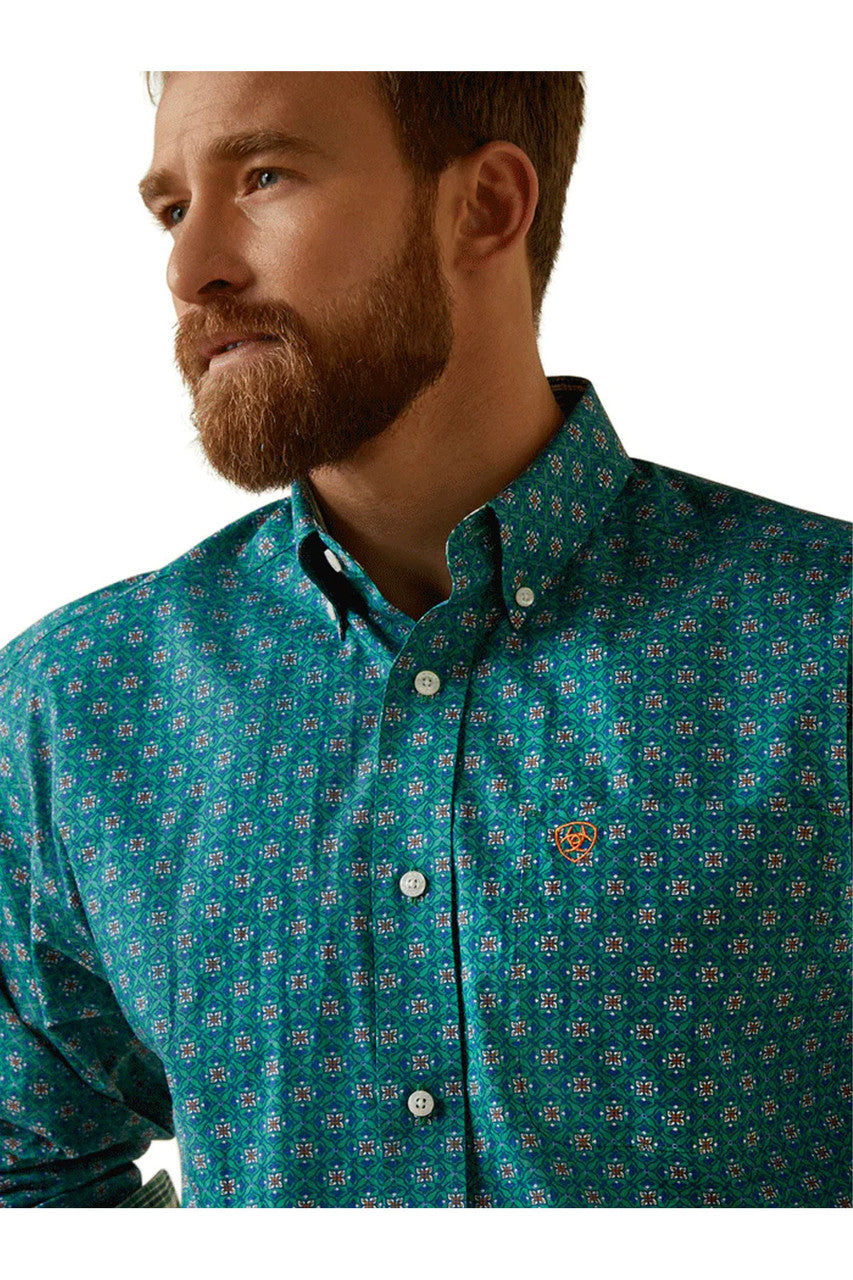 Camisa clásica Fuller sin arrugas 