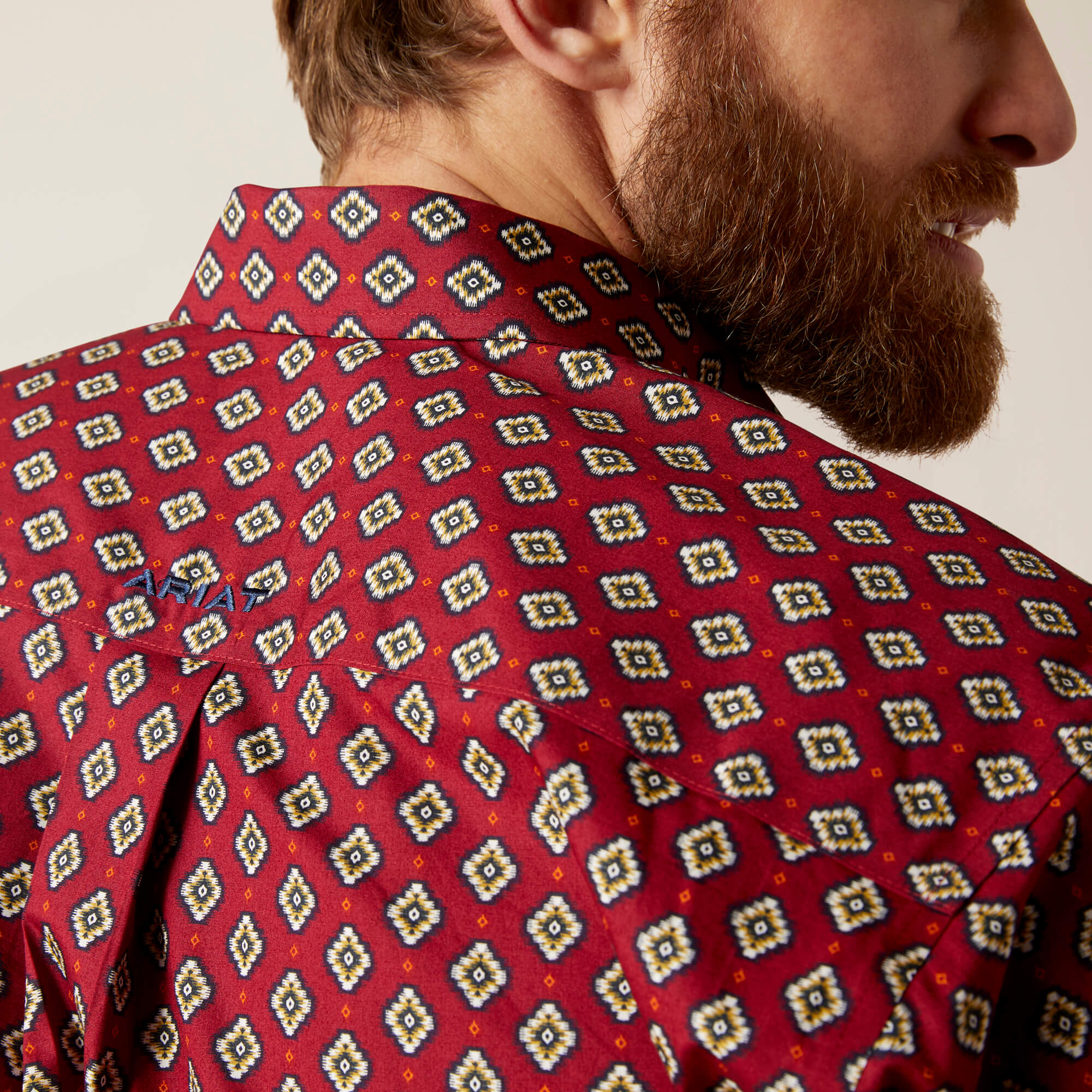 Camisa ajustada Kyler sin arrugas 