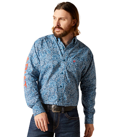 Blue Team Wayde Classic Fit Shirt