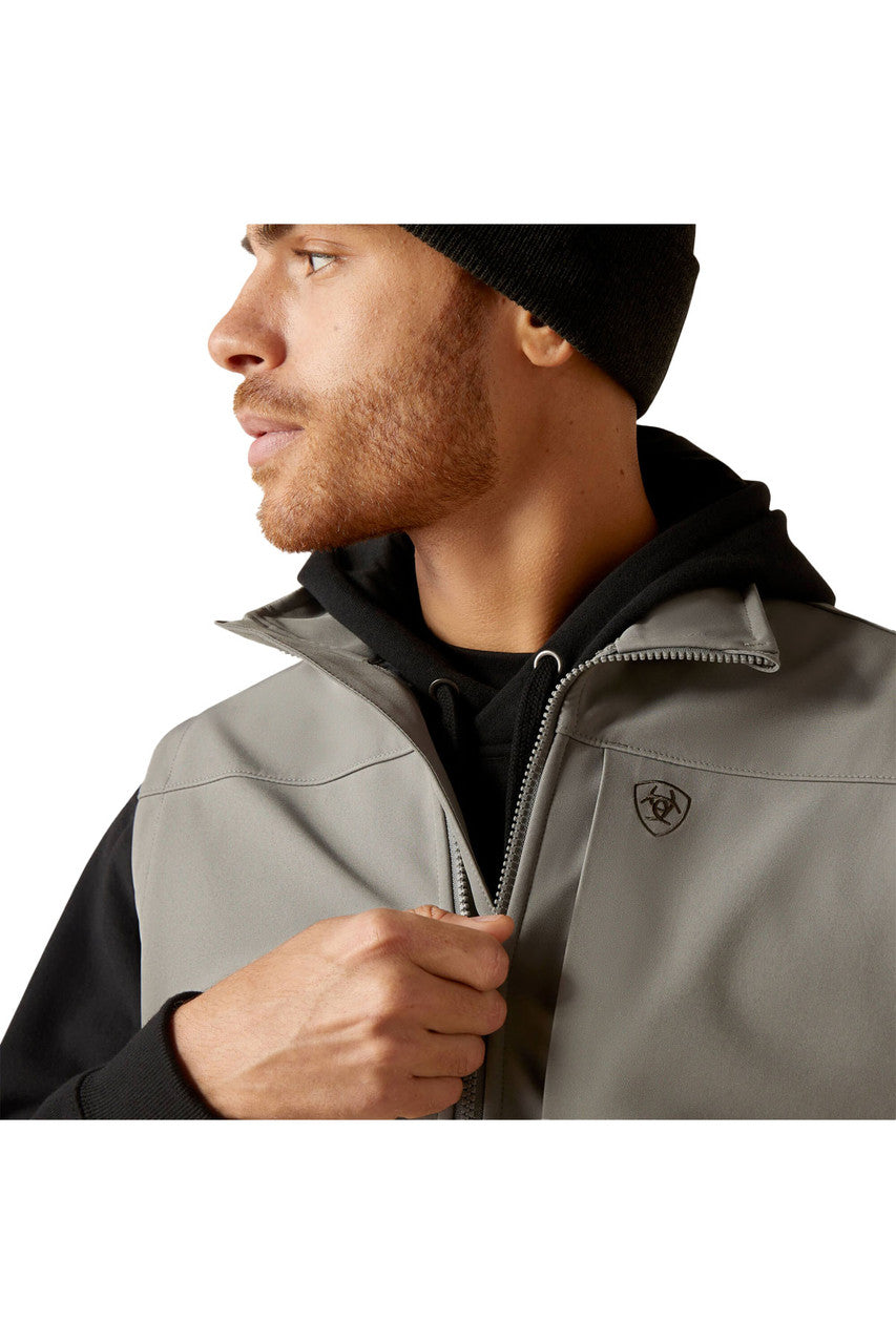 Logo 2.0 Jetty Grey Softshell Vest