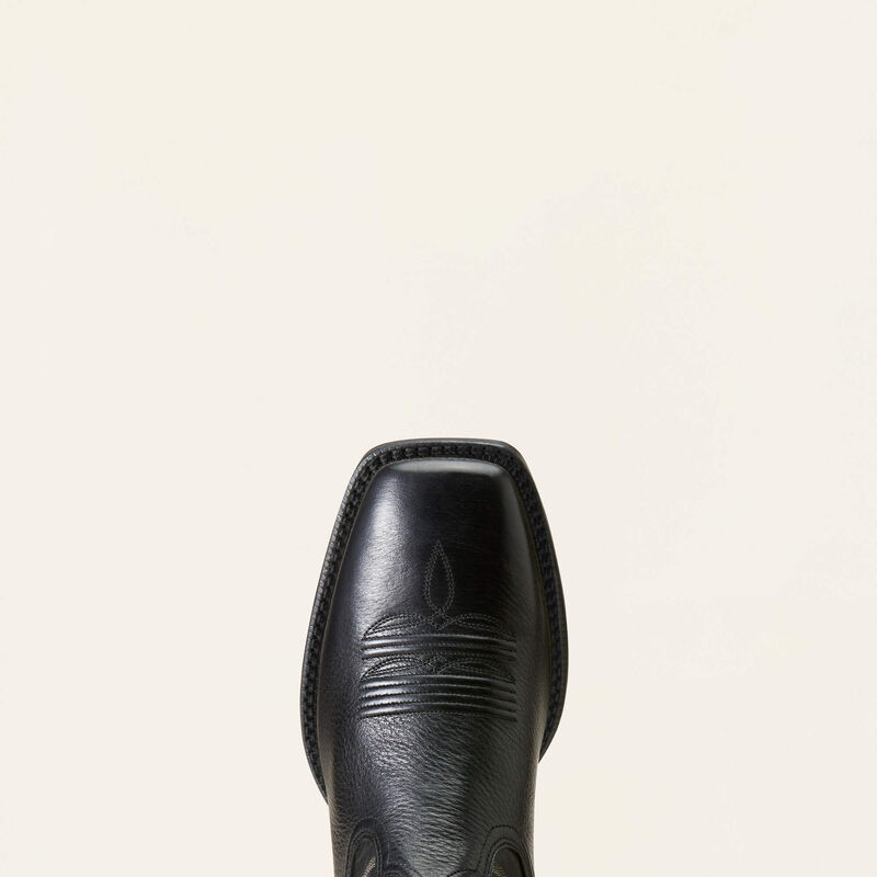 Bota vaquera ultradelgada con cremallera 