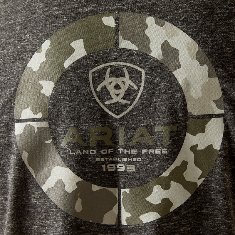 Camiseta con anillo de camuflaje 