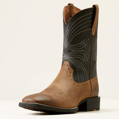 Sport Wide Square Toe Cowboy Boot