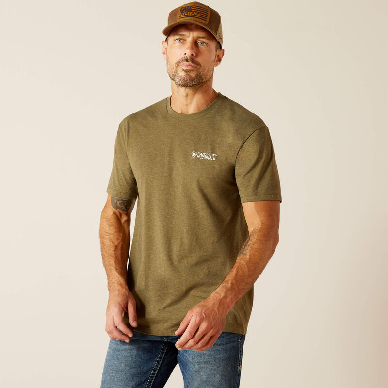 Camiseta con alas de contorno 