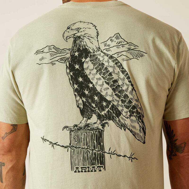 Camiseta con la bandera del águila 