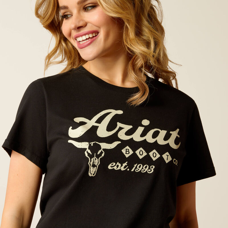 WMS Ariat Established Boot Co T-Shirt