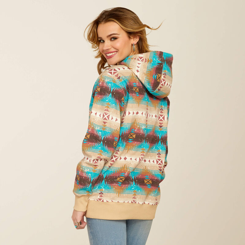 Sudadera con capucha Lunas