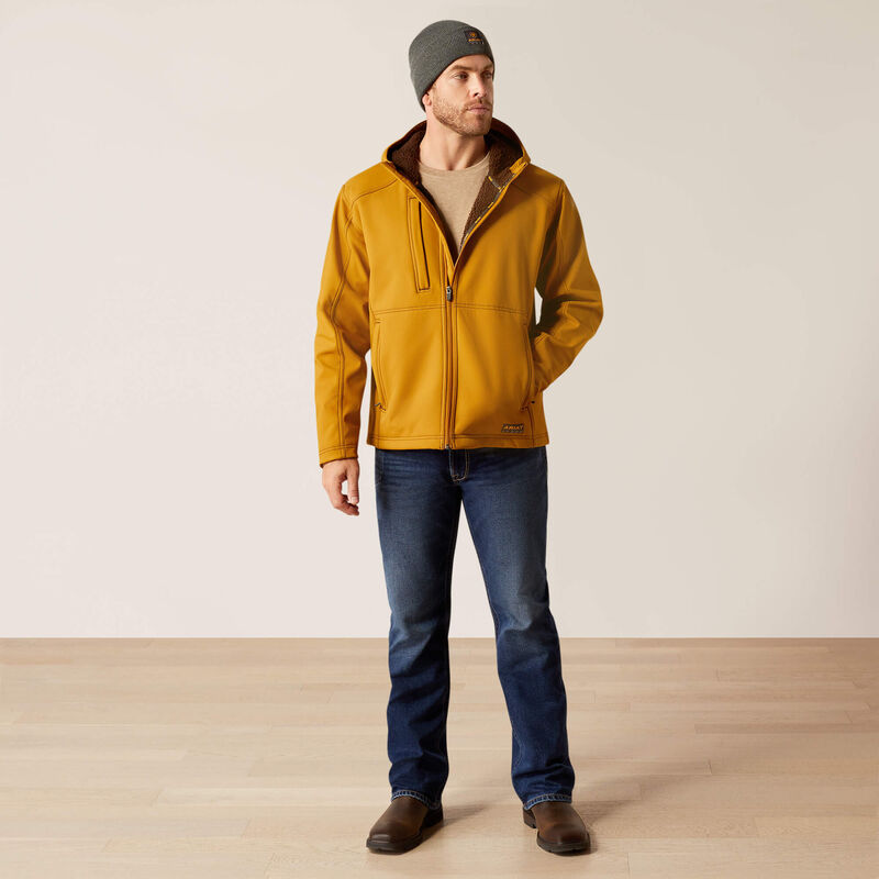 Rebar Sherpa Stretch Canvas Softshell Jacket