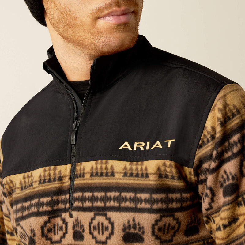 Sudadera con cremallera 1/4 Basis 2.0