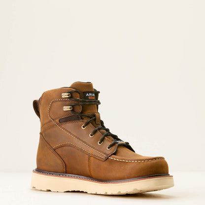 Rebar Wedge Moc Toe 6" Waterproof Work Boot