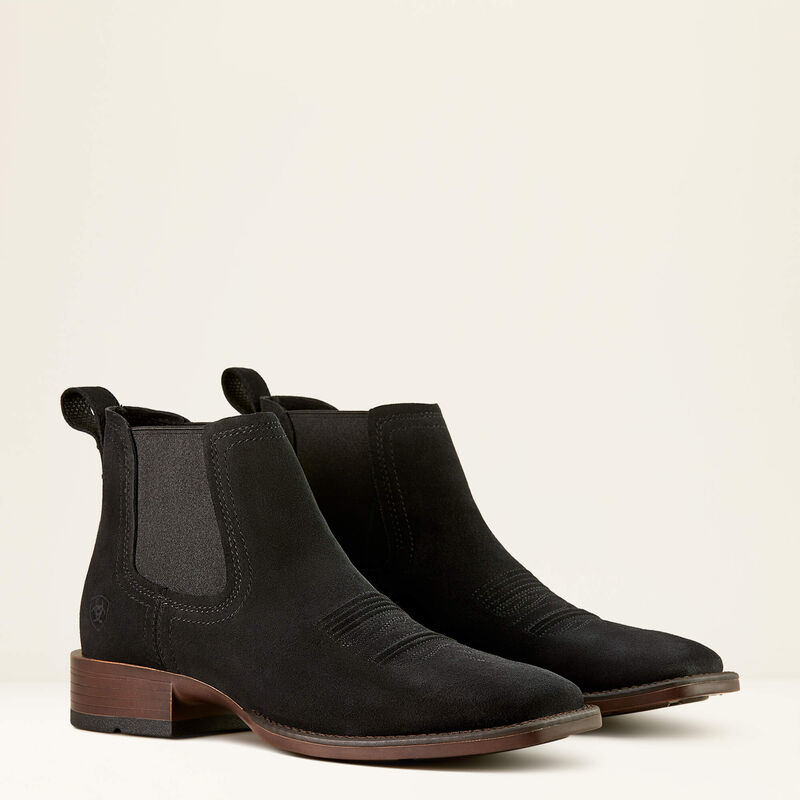 Bota vaquera con punta cuadrada ancha Booker Chelsea 