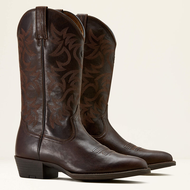 Heritage Western R Toe Western Boot