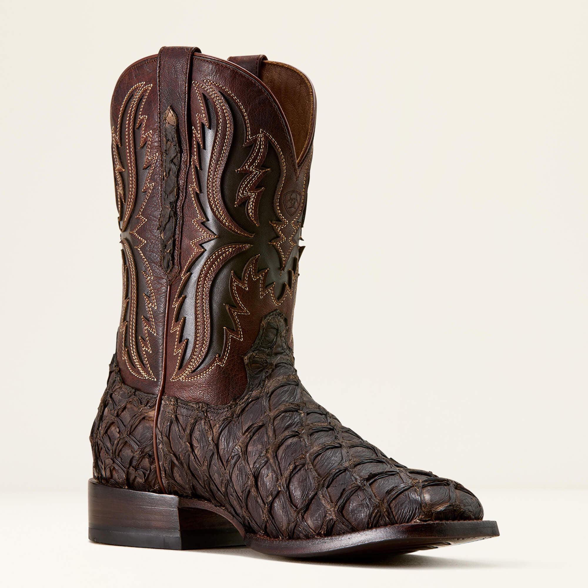 Ashwood Wide Square Toe Cowboy Boot