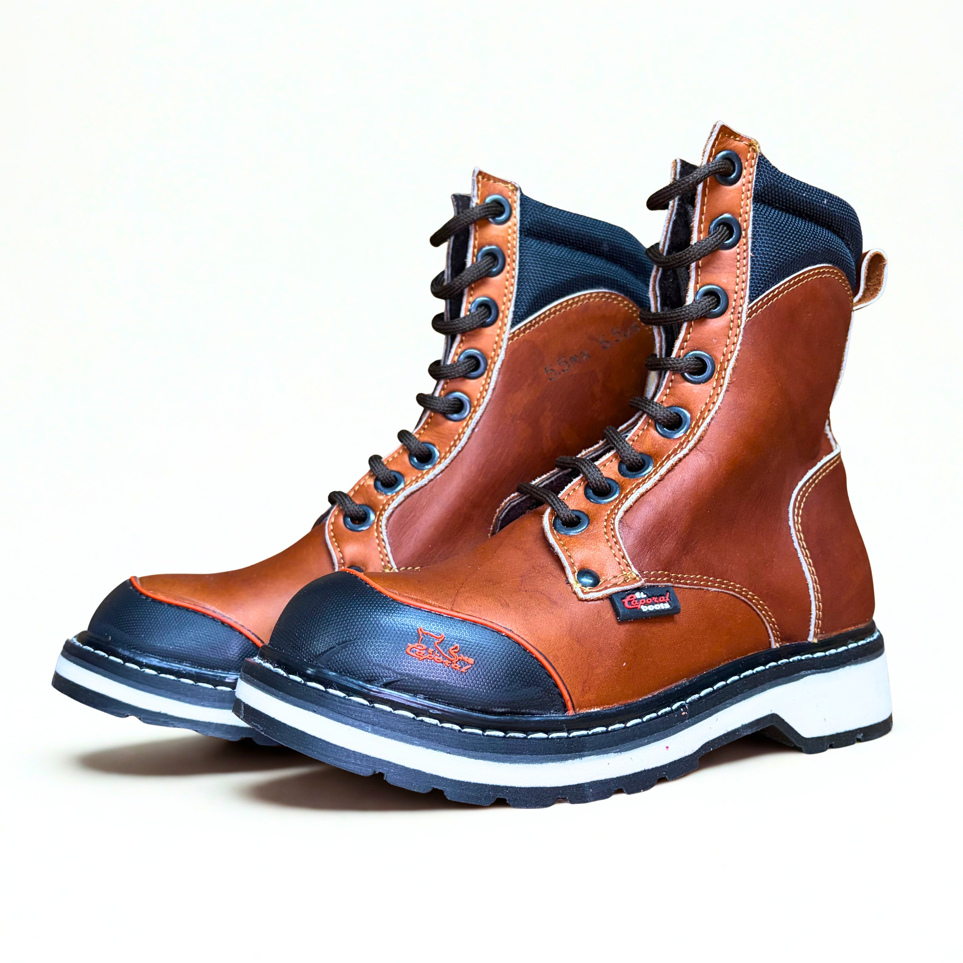 Cerro 750 Industrial Piel Nuez DD Puntera Acero Work Boot