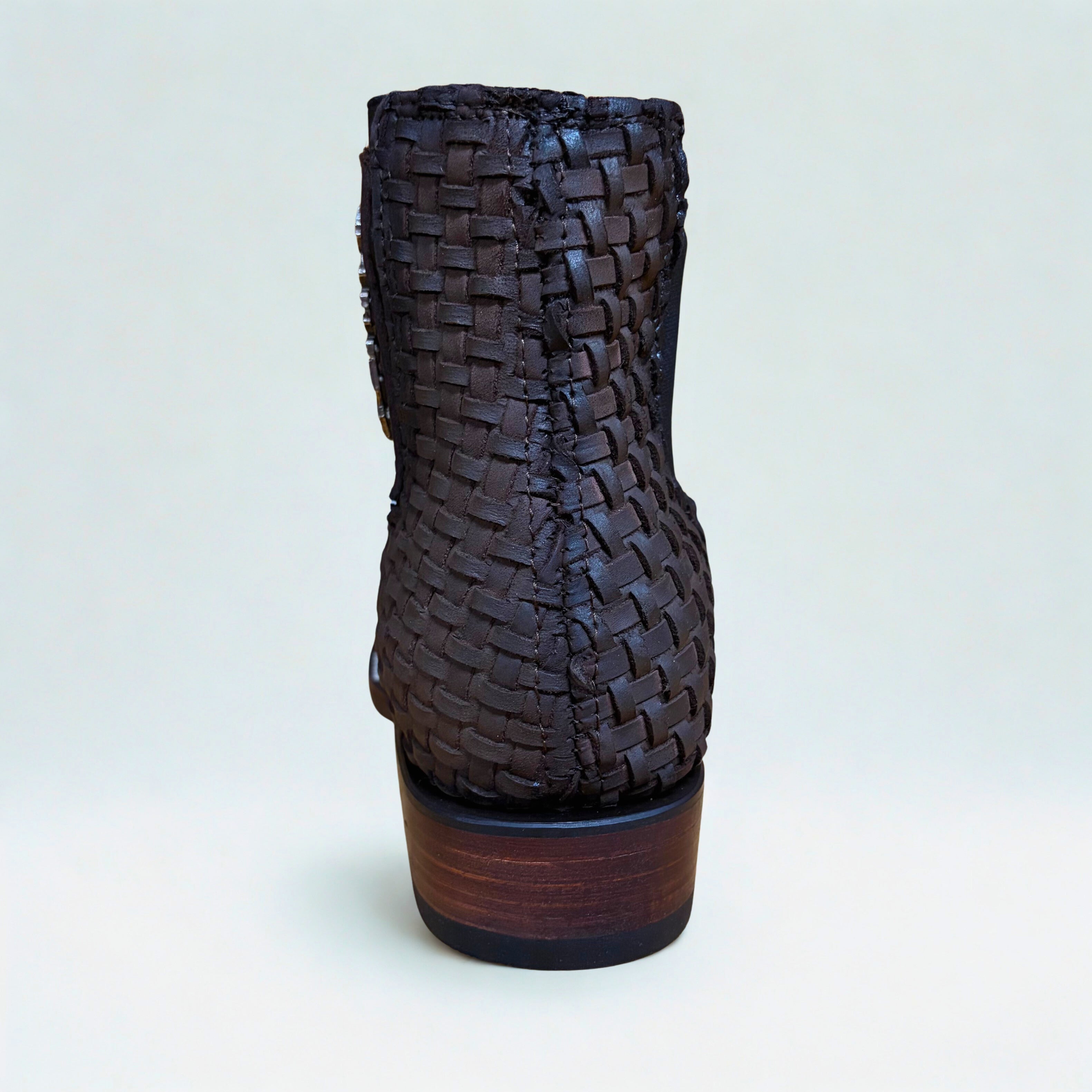 Cerro Petatillo Cafe Square Toe Botin